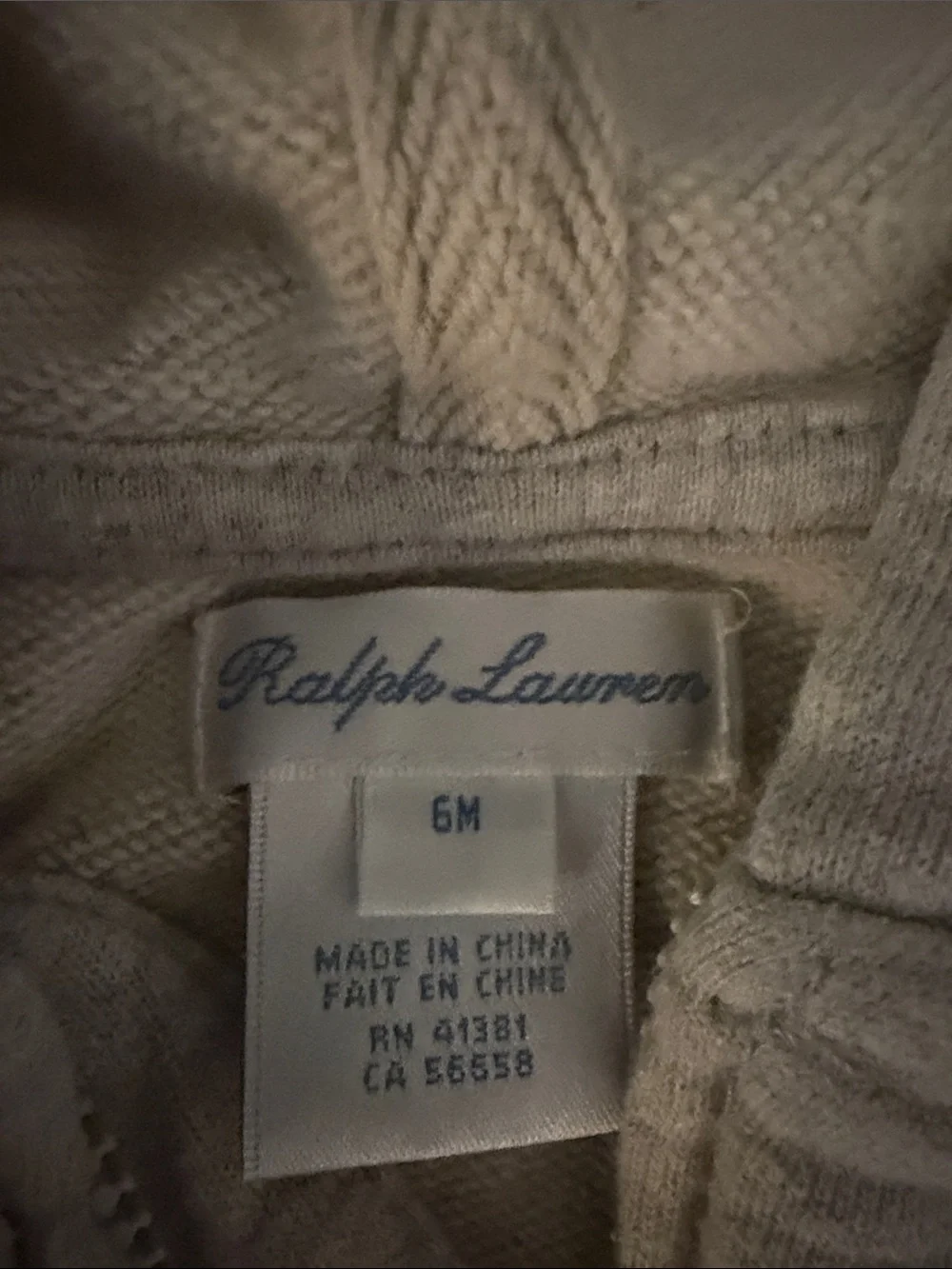 Ralph Lauren hooded zip